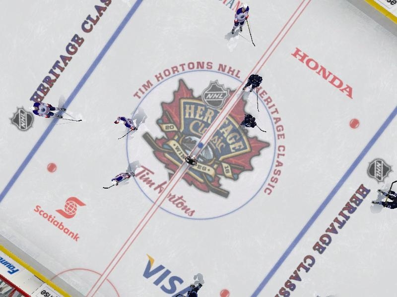 Лёд Heritage Classic 2016