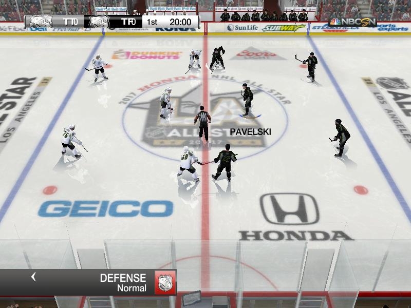 NHL All Star game 2017 Ice