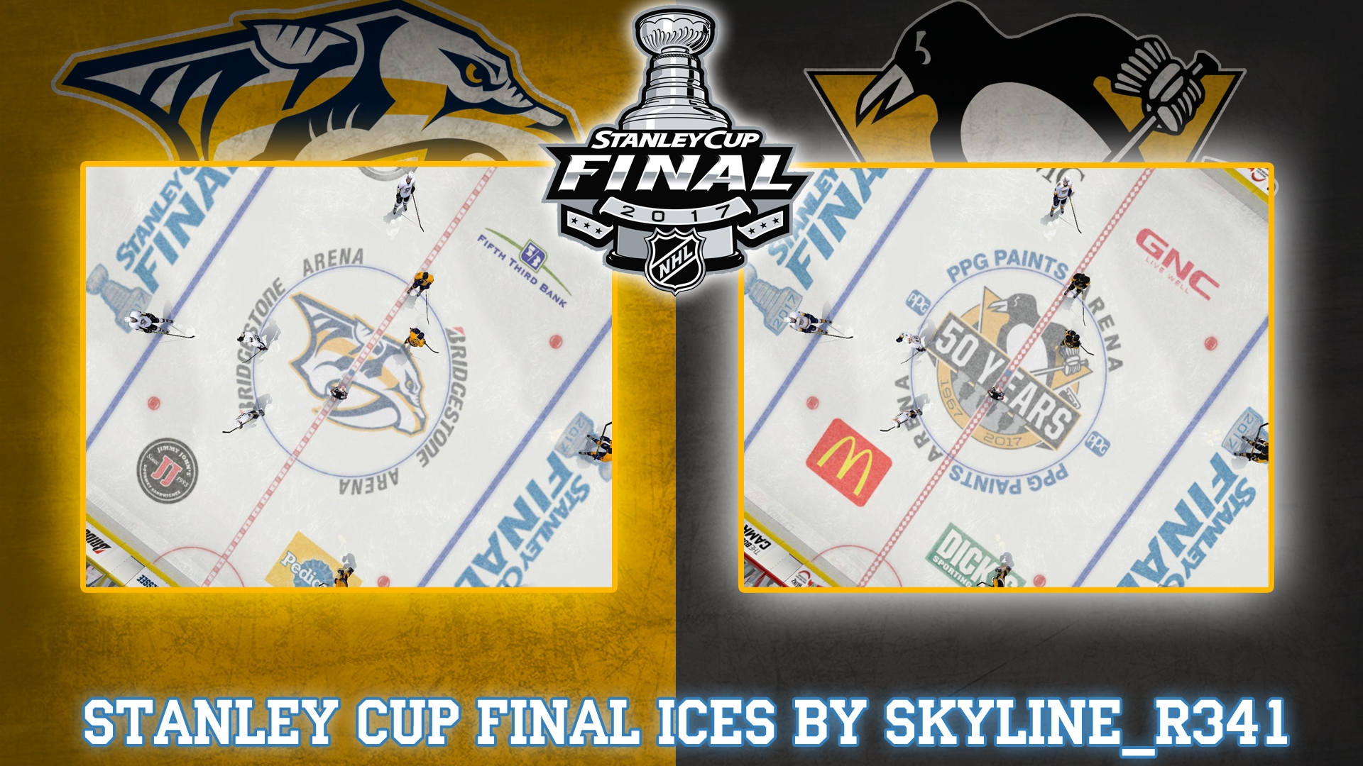Stanley Cup Final 2017 Ices.