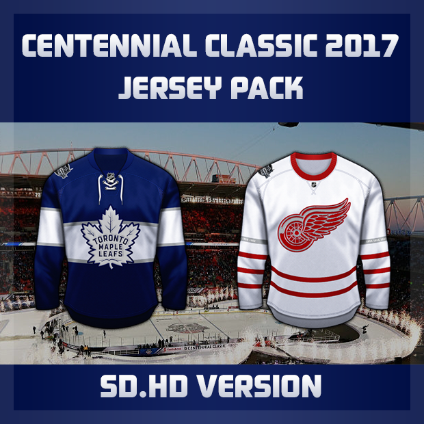NHL Centennial Classic 2017 Jersey Pack HD.SD