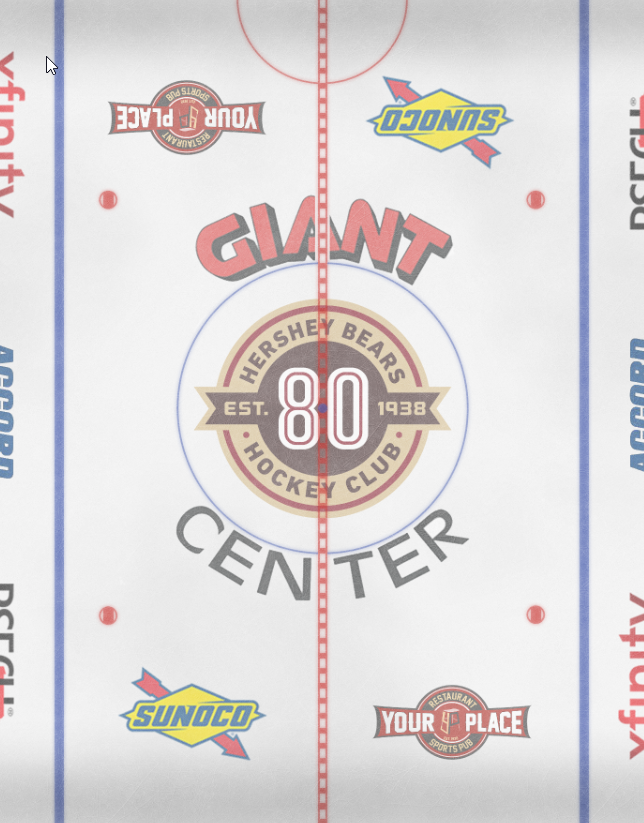 Hershey Bears HD+SD Ice 2017-2018