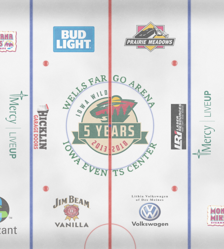 IOWA Wild HD+SD Ice 2017-2018