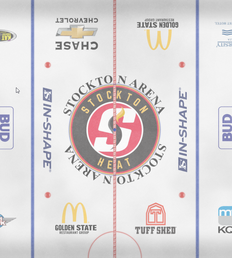 Stockton Heat HD+SD Ice 2017-2018
