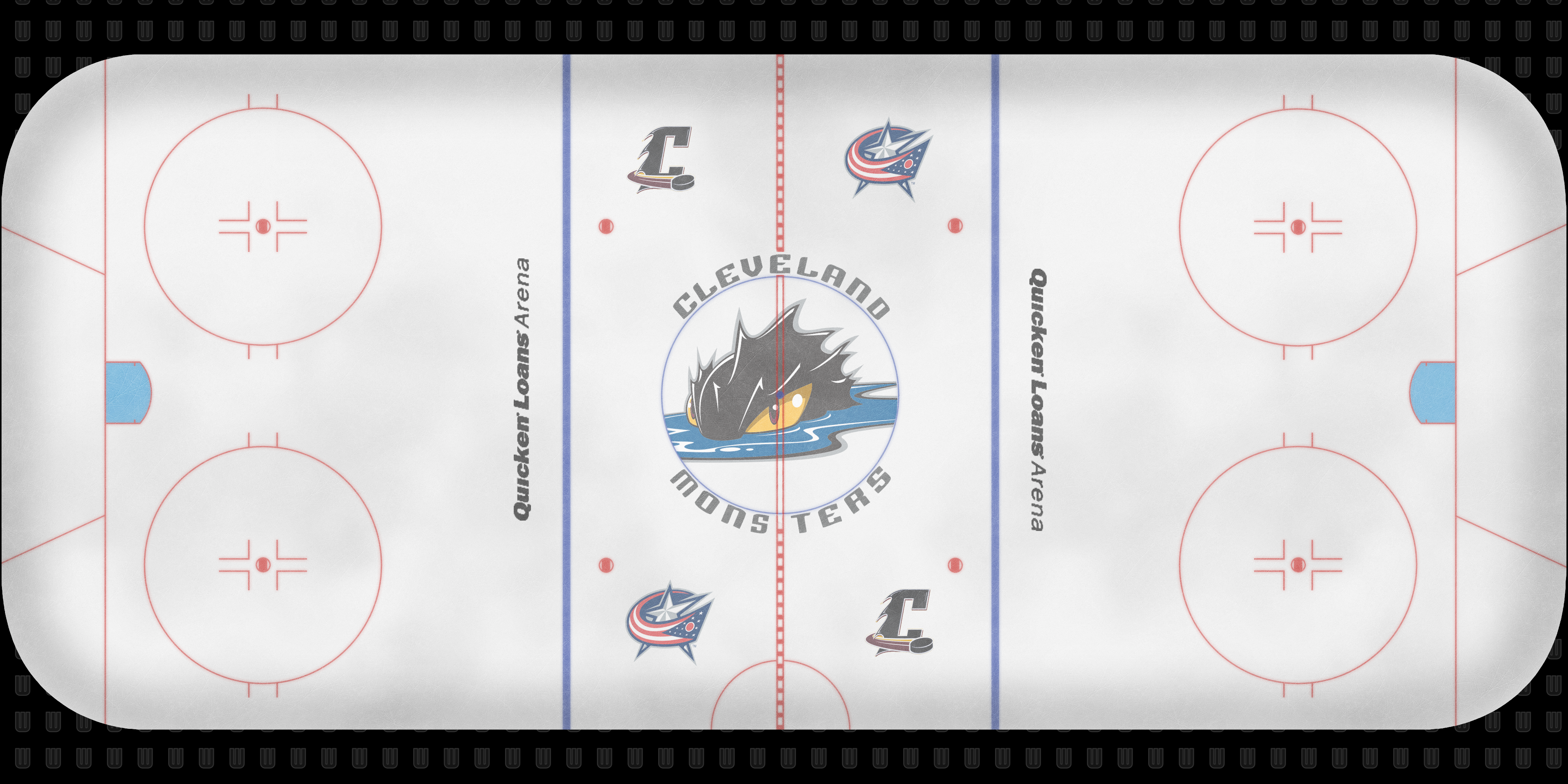 Cleveland Monsters HD+SD Ice 2017-2018