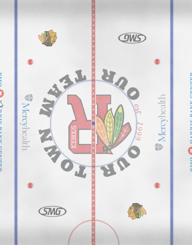 Rockford IceHogs HD+SD Ice 2017-2018
