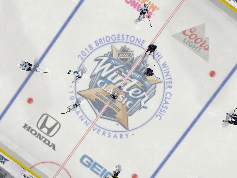 NHL Winter Classic 2018 Ice