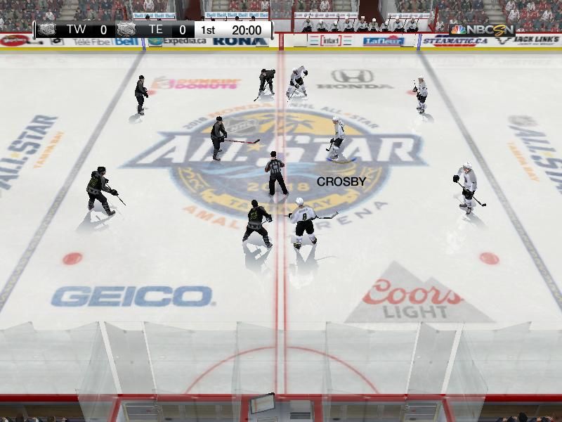 NHL All Star Game 2018 Ice.