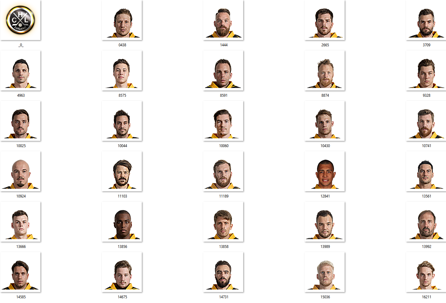 HC Lugano Facepack 2017-2018