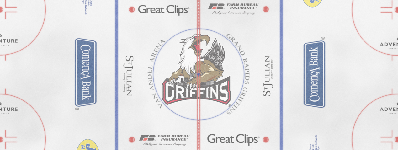 Grand Rapids Griffins HD+SD Ice 2017-2018