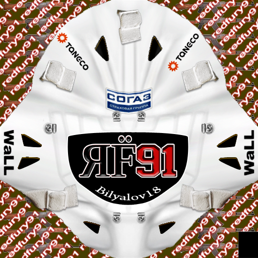 UPDATED KHL18 Ak Bars Kazan (PNG)Goalie Pack