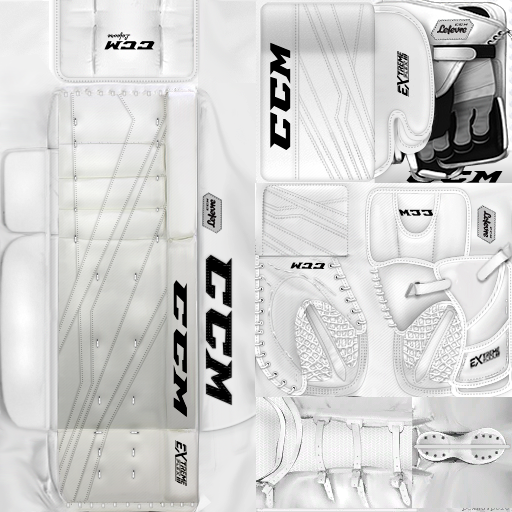 KHL18 CSKA Moscow (PNG)Goalie Pack