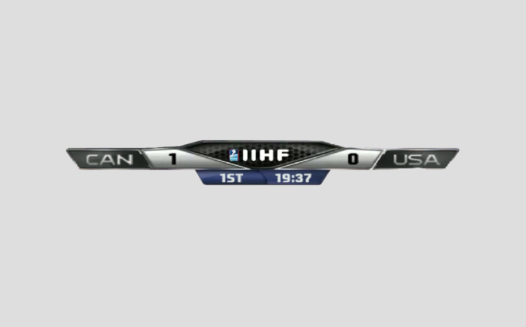 IIHF WC 2014 Gameclock