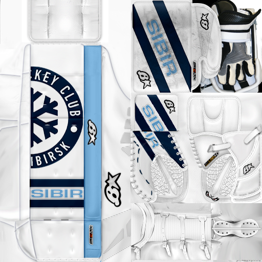 KHL18 Alexei Krasikov HC Sibir Novosibirsk(PNG) Gear Pack