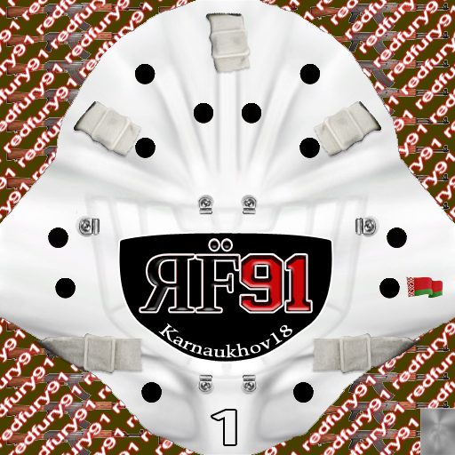 IIHF WC18: Belarus - Mikhail Karnaukhov (PNG)Gear Pack