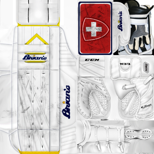 IIHF WC18: Switzerland - Gilles Senn (PNG)Gear Pack