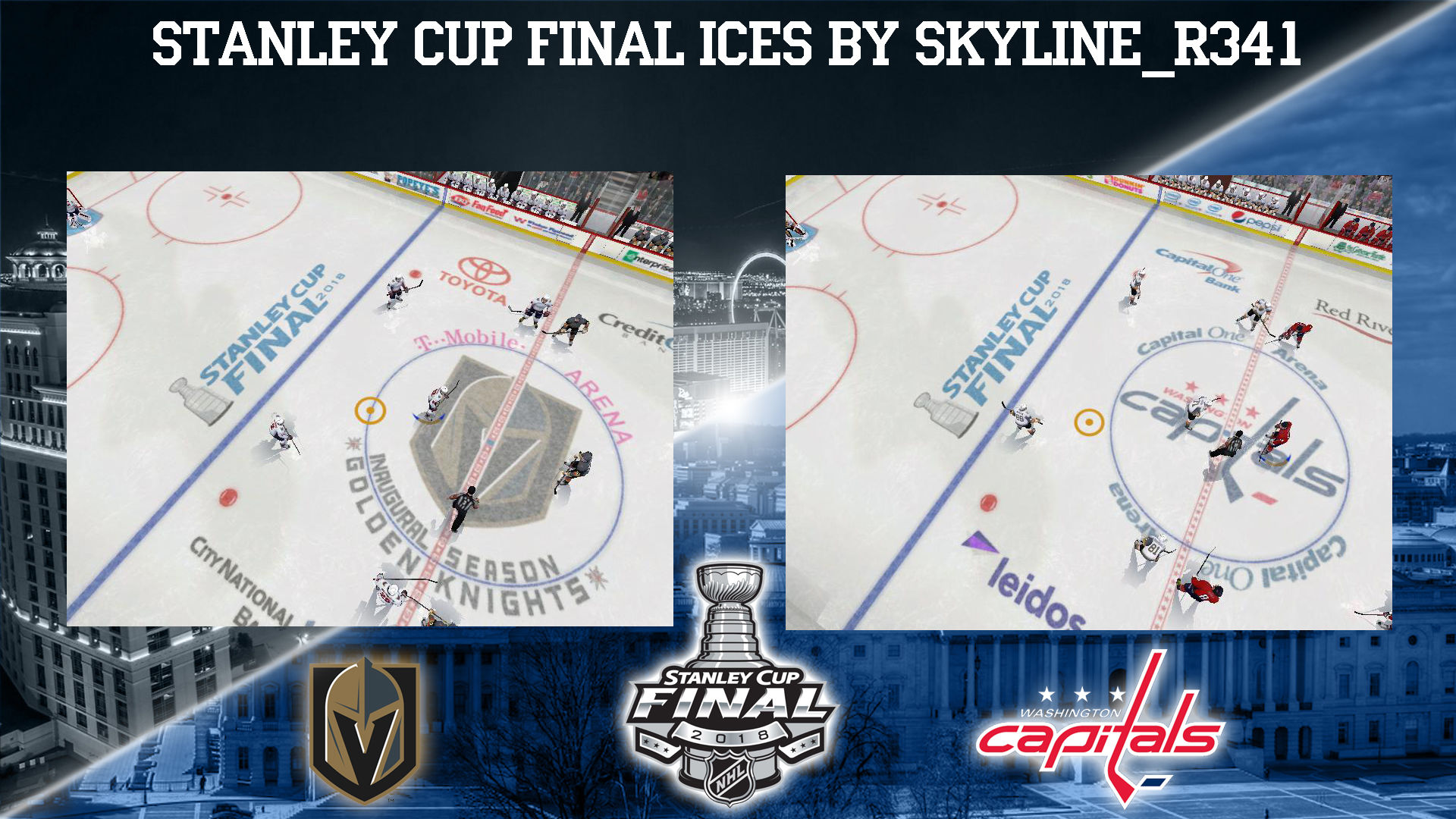 NHL Stanley Cup Final 2018 Ices