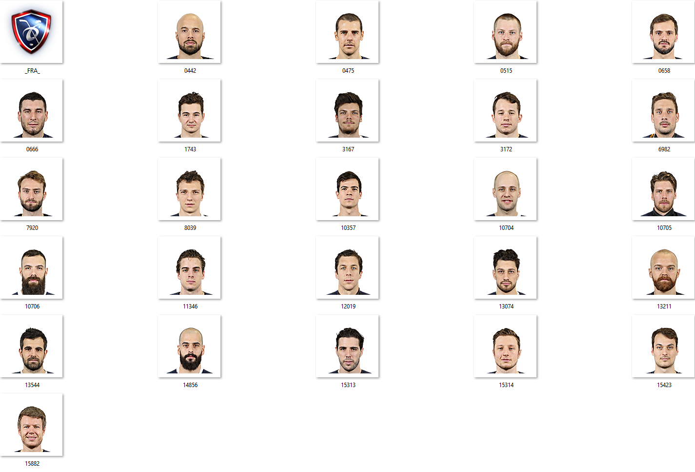 IIHF 2018 FRA Facepack