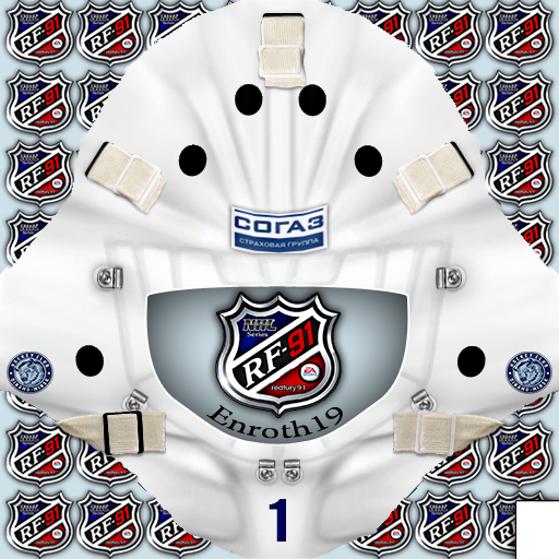 KHL Dinamo Minsk Jhonas Enroth Goalie Pack