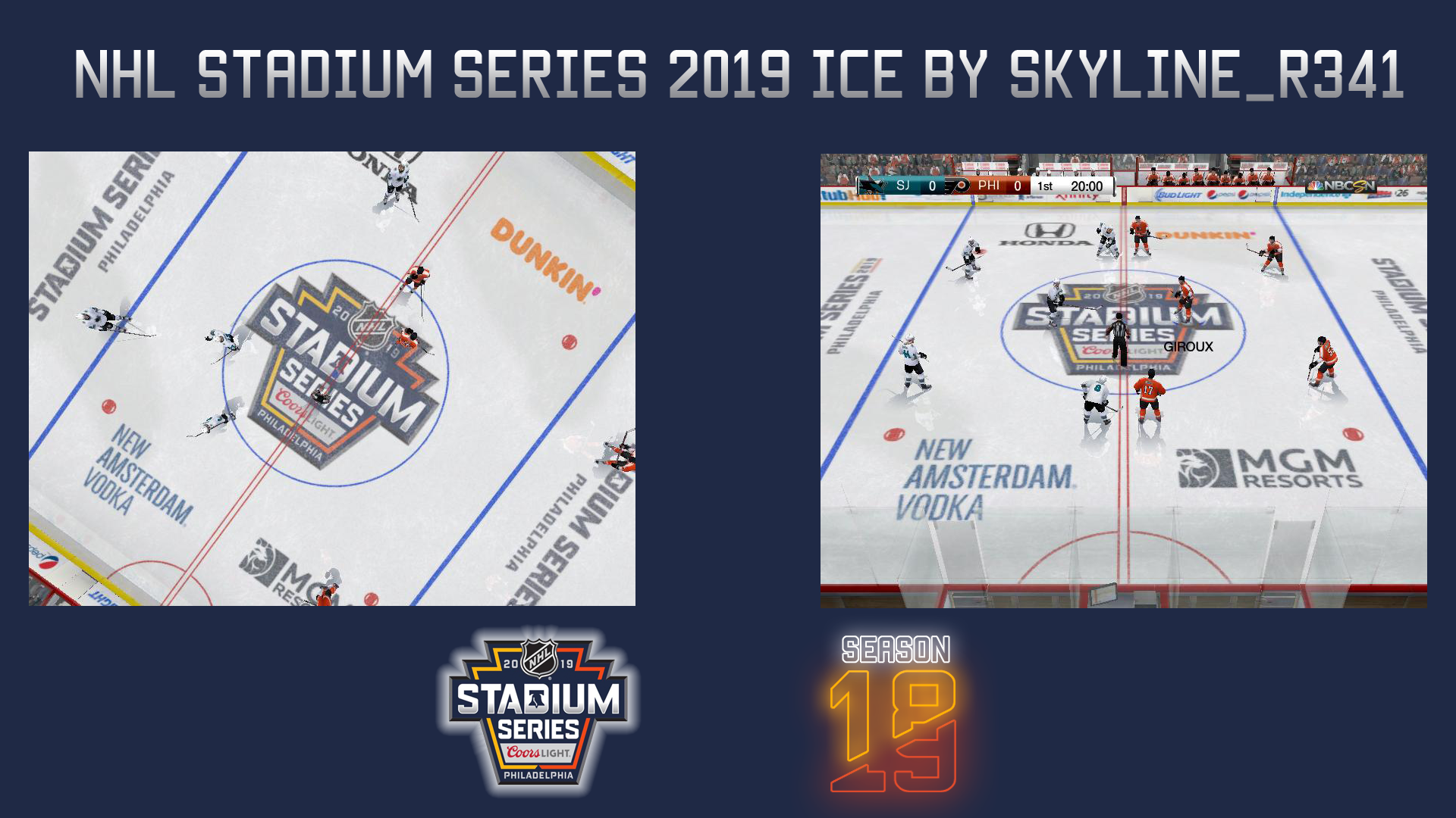 NHL Stadium Series Ice 2019