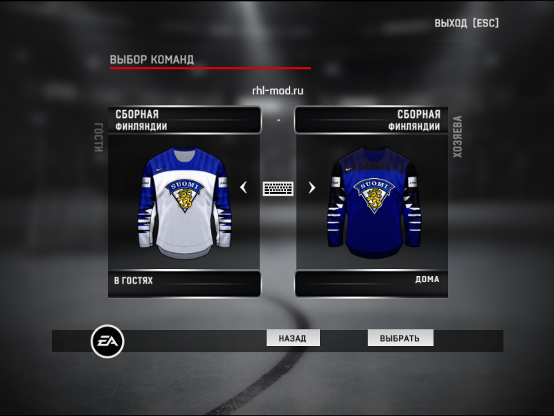 Jerseys team Finland IIHF 2019