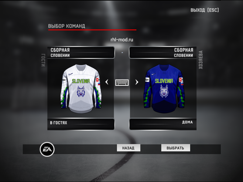 Jerseys team Slovenia IIHF 2019 (Bonus NIKE)