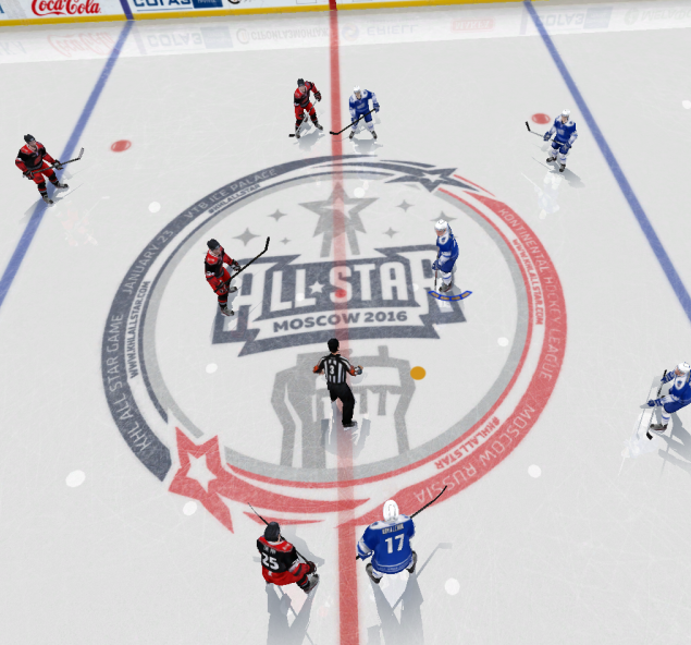 KHL ALLSTARS GAME 2016 ice