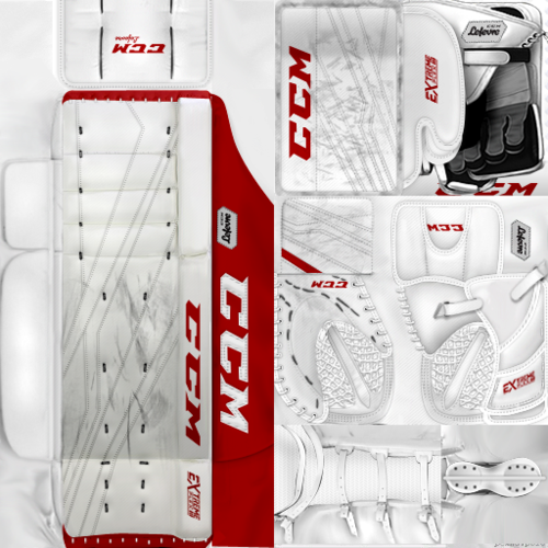 NHL Goalie Bauer Pads